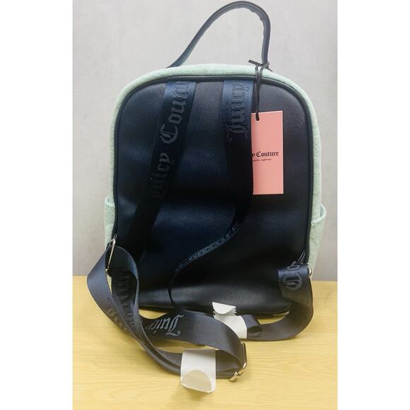 Juicy Couture Wingin It Backpack w/ Matching Coin Bag Pastel Turquoise Butterly main image 13